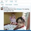 Aleppo sotto i bombardamenti, ultimo tweet di Bana Alabed