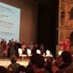 Bologna, Camusso e la Cgil ballano Bella ciao sul palco del teatro Comunale