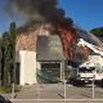 Roma, in fiamme l'auditorium mai aperto della Pineta Sacchetti